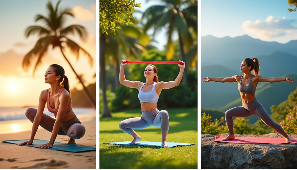 découvrez comment rester en forme en voyage grâce à des exercices simples et efficaces à pratiquer partout. ce guide vous propose des astuces pour maintenir votre routine sportive, peu importe votre destination, afin de garder votre énergie et votre bien-être.