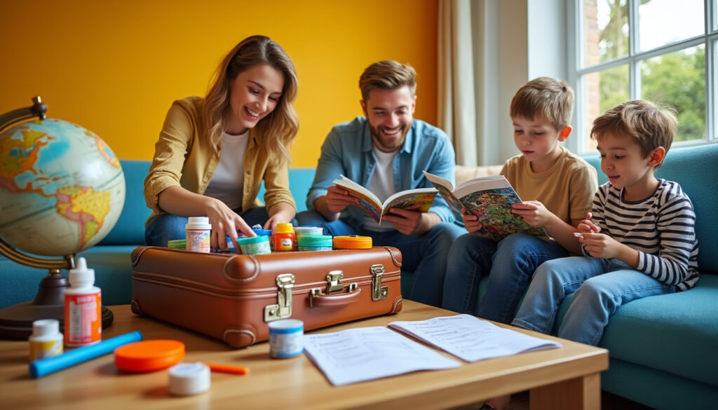 découvrez des conseils pratiques pour anticiper la santé de vos enfants lors de vos voyages en famille. apprenez à préparer une trousse de secours, à gérer les allergies alimentaires et à assurer le bien-être de vos petits aventuriers. profitez pleinement de vos vacances en toute sérénité !